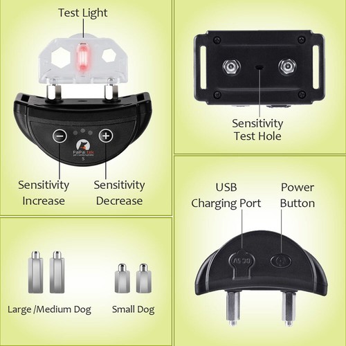 Anti Barking E-Collar No Bark Dog Training Shock Collar for Small Medium Dog US - Picture 6 of 10