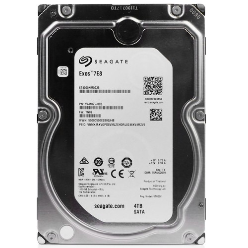 Seagate Exos 7E8 4TB ST4000NM0035 7.2K RPM SATA 6Gb/s 512n 128MB 3.5" HDD - Picture 5 of 8