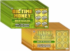 Prank Gag Lottery Tickets, These Lottery Ticket Scratch Off Cards Look Super Rea