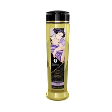 Shunga Erotic Massage Oil - 8 fl oz (240 ml) - Sensation - Lavender