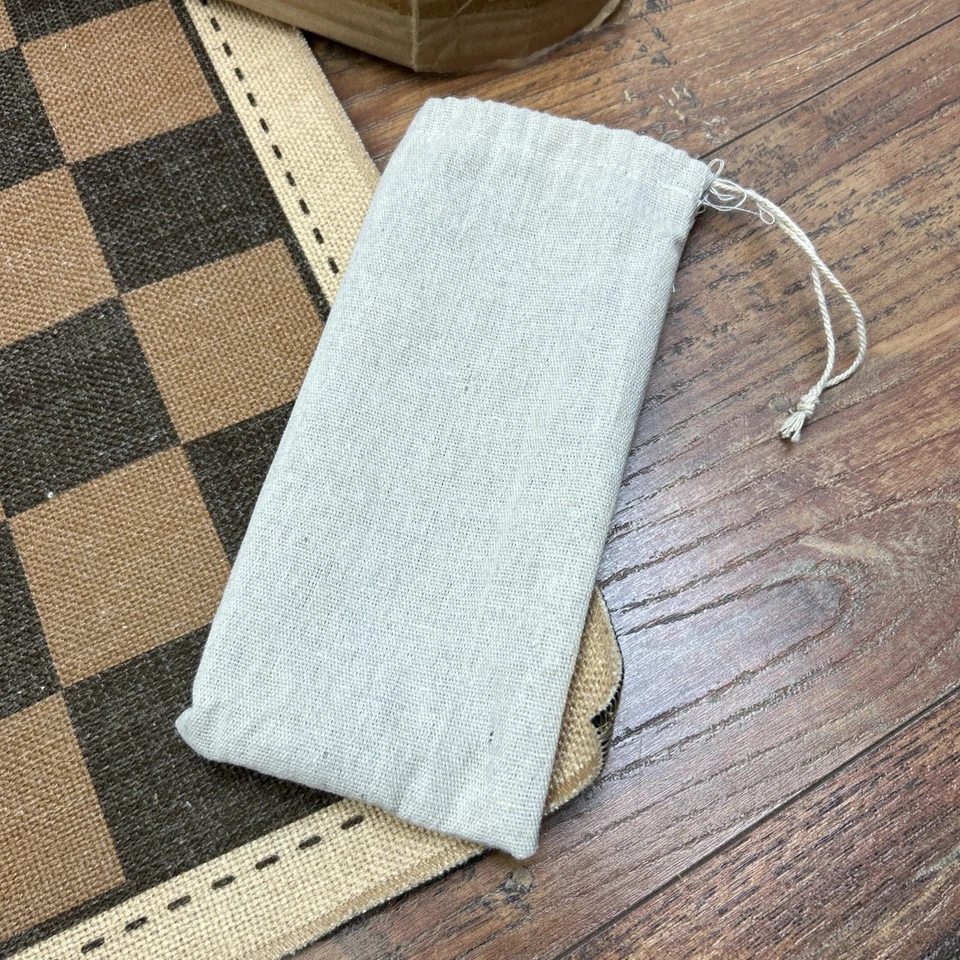 NWTF Turkey Federation CHECKER SET 26 Pc Cloth Checkerboard w/Storage Bag & Box - Image 3 of 4