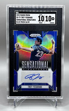 Trey Yesavage /49! 2025 Panini Prizm Blue Signatures RC SGC-10 GEM MINT! SS-TY