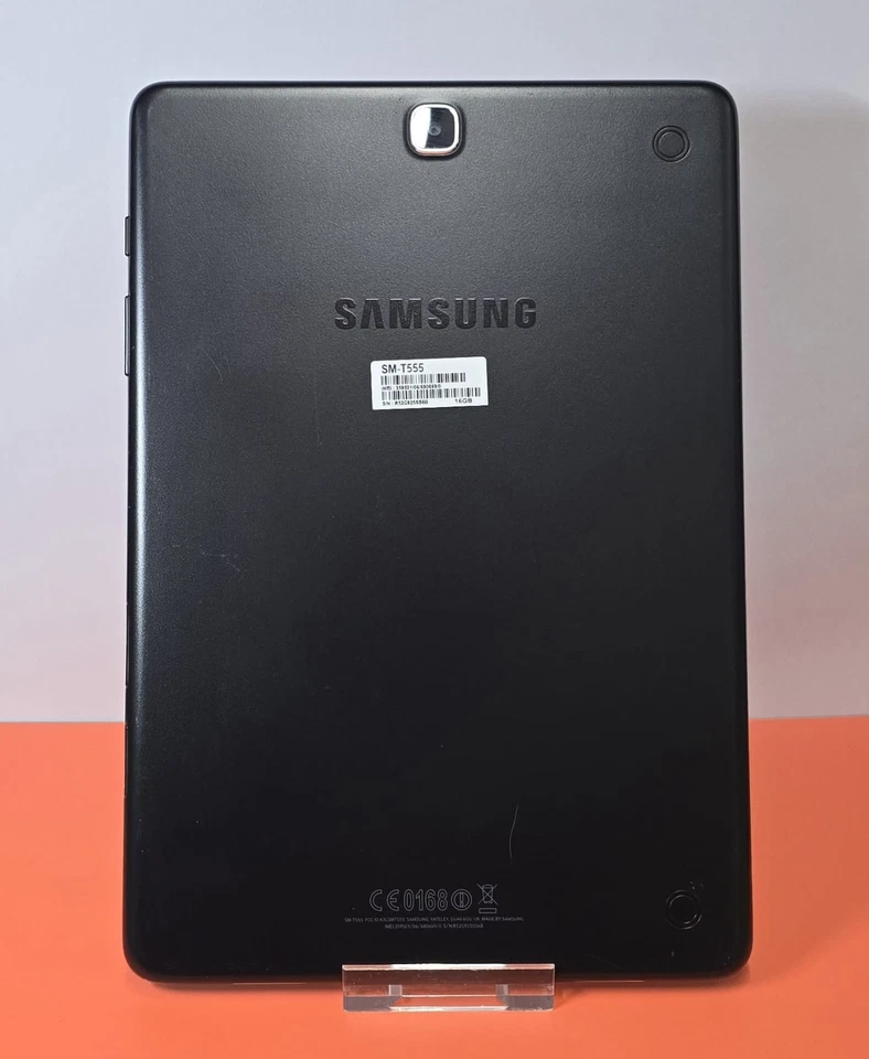 Samsung Galaxy Tab A SM-T555 16GB WiFi & Cellular Tablet Black 2016 -GRADE C, photo 3 of 5