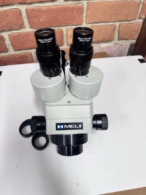 Meiji Techno TR ,MA151/30/50 Stereo Microscope Trinocular Upright 0.7x
