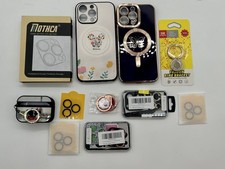 Fundas y accesorios para iPhone 13 Pro Max Protectores de pantalla Soporte de anillo Airpod