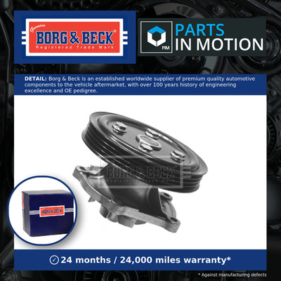Water Pump fits SUZUKI WAGON R 1.0 98 to 00 K10A Coolant B&B 1740073831 Quality