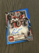 2025 Bowman U Chrome Prospect Blue Refractor Auto /150 BRAYLEN RUSSELL Signed