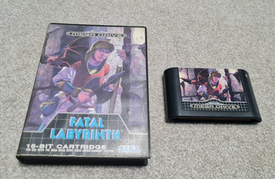 Fatal Labyrinth Spiel für Sega Mega Drive OVP (PAL) 1991