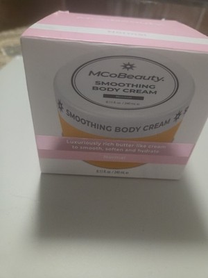 New MCoBeauty Smoothing Body Cream All Skin Types 8.11oz