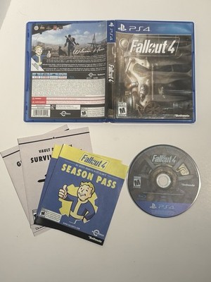 Fallout 4 (Sony PlayStation 4 PS4, 2015) - Complete - CIB - Tested, Working