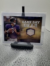 2009 Upper Deck Game Day Gear Joe Flacco Baltimore Ravens Memorabilia NFL-FL
