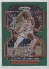2022 Panini Prizm WNBA Green Prizm DiJonai Carrington #75 Rookie RC 00zd