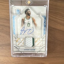 Topps Royalty Collection Relic Signatures Jayson Tatum Autograph /15