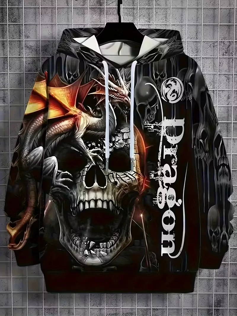 Men's Colorful Sweatshirts Hoodie long sleeve oversized BIG size 2XL