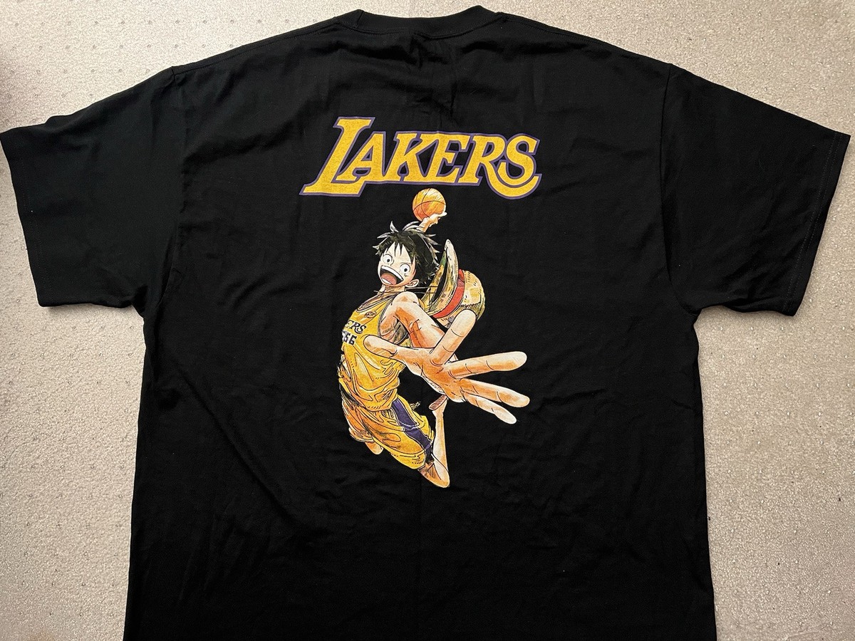 One Piece x Los Angeles Lakers Anime Collab Limited Luffy