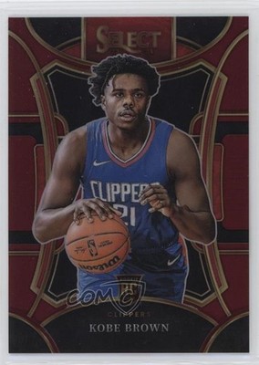2023 Panini Select Mezzanine Level Maroon Prizm 115/175 Kobe Brown Rookie RC 5i2