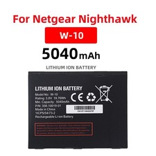 5040mAh W-10 new Battery for AT T Netgear Nighthawk LTE Mobile Hotspot MR1100