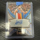 Ajay Mitchell 2024-2025 Panini Select SP Autograph Patch RC 4 Color - Thunder