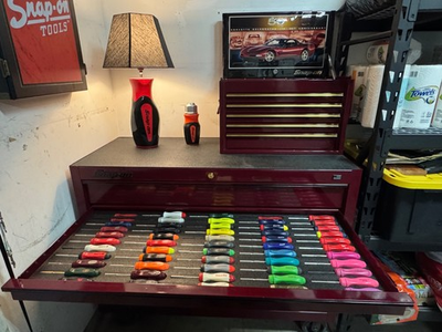 #ad Snap on SSDMR4B Ratcheting Screwdriver Foam Organizer Custom Toolbox Insert $208.00