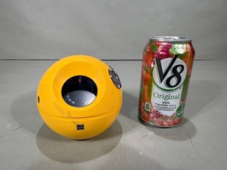 Vintage Panasonic R 70 Panapet 70 Yellow Space Age Ball Sphere Transistor Radio