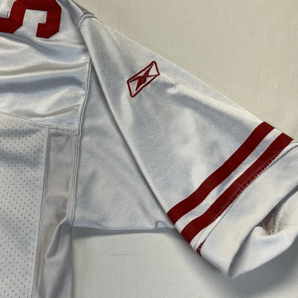 VTG San Francisco 49ers Patrick Willis #52 Jersey White Reebok NFL On Field XL - Image 4 of 4