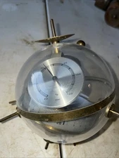 Vintage Sputnik West Germany Weather Instrument Barometer Hydrometer Thermometer