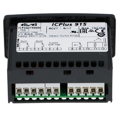 ELIWELL IC915 ICPLUS 915 230V PT100 DIGITAL THERMOSTATREGLER WAS IC912LX