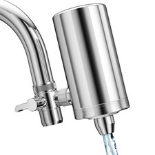 Hansing Faucet Water Filter, 1200-Gallons Filtration Brass