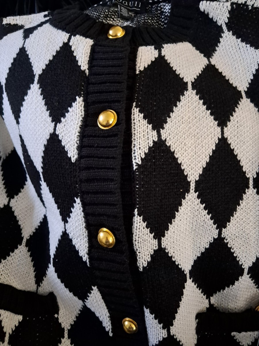 売れ筋商品|||エロクイ ニット&セーター アウター レディース Plus Size Knit Tweed Jacket Diamond check Eloquii Diamond Check Knit Tweed Jacket Size 18/20 Brand New