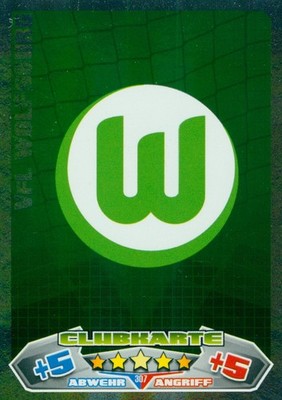 Match Attax 2012/2013 - VfL Wolfsburg - Karten zum Aussuchen