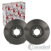 2X Ferodo 250Mm Bremsscheiben Voll Hinten Passend FüR Alfa Romeo 75 90 Alfetta G