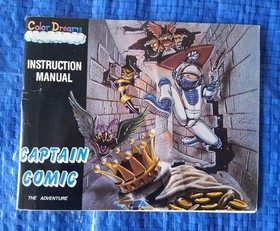 NES CAPTAIN COMIC The Adventure (Nintendo Entertainment System, 1989) COMPLETE 