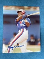 MARQUIS GRISSOM AUTOGRAPHED HAND SIGNED 8X10 PHOTO THRILL OF VICTORY COA EXPOS