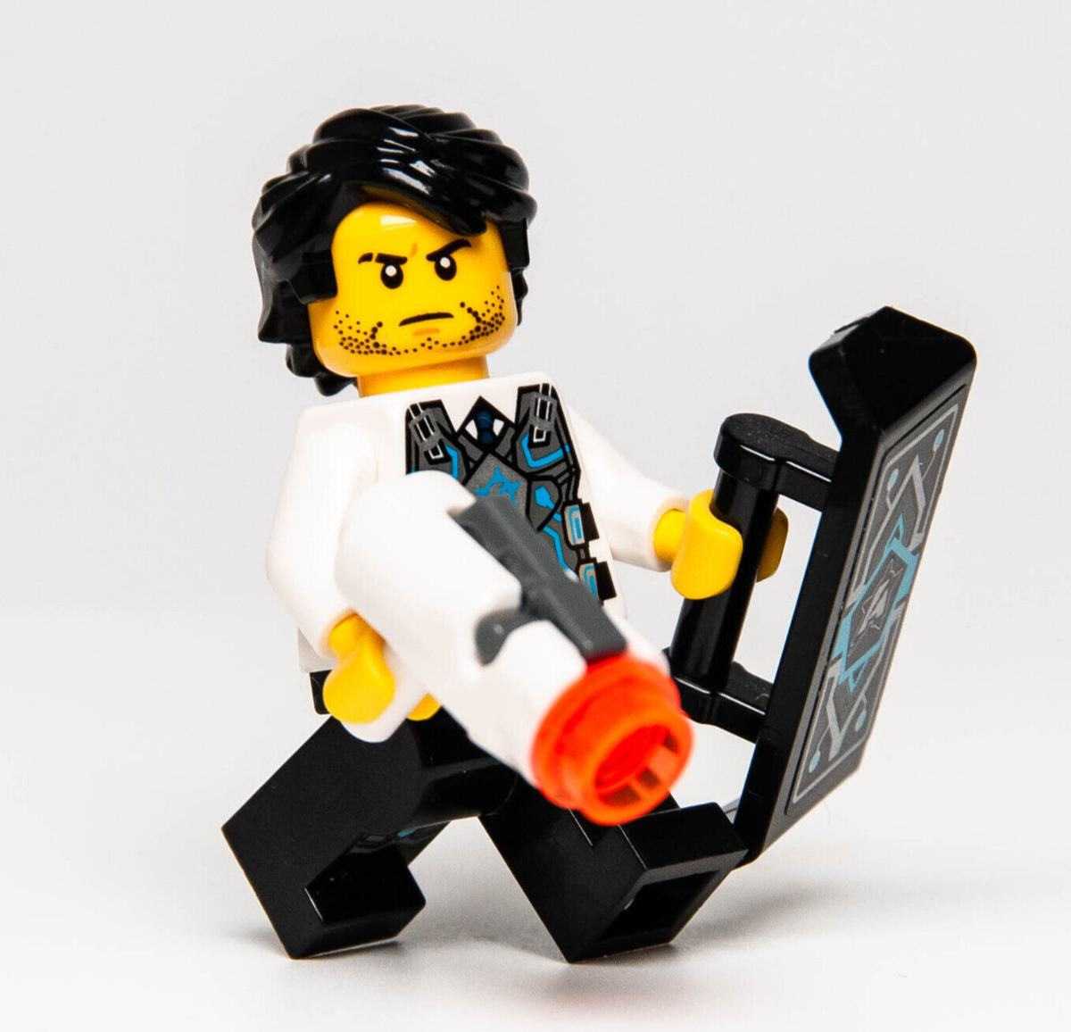 LEGO Ultra Agents Minifigure - Jack Fury w/ Shield & Gun (uagt001