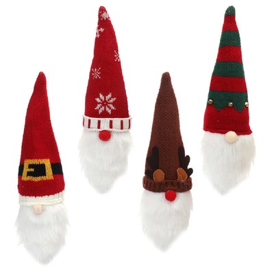 4 Pcs Weihnachten Wein Flasche Topper Weihnachten Wein Flasche Deckt