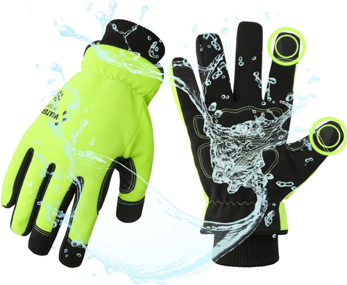 Guantes de trabajo de invierno 100 % impermeables para hombres y mujeres - Afbeelding 8 van 12