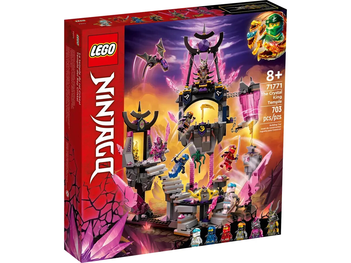 LEGO NINJAGO: The Crystal King Temple (71771) for sale online | eBay