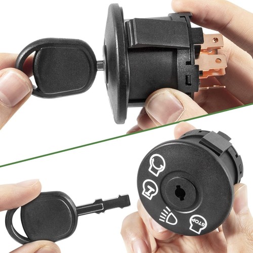 Ignition Starter Switch with 2 Keys For John Deere X300 X304 X320 X324 X340 X500 - Picture 9 of 11