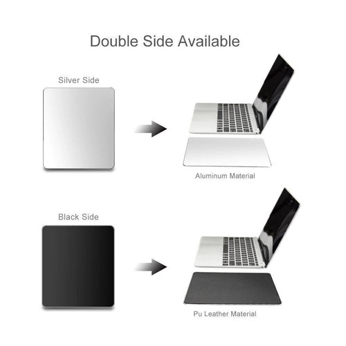 Alfombrilla de ratón para juegos de aleación de aluminio antideslizante para Apple Macbook nueva - Imagen 3 de 13