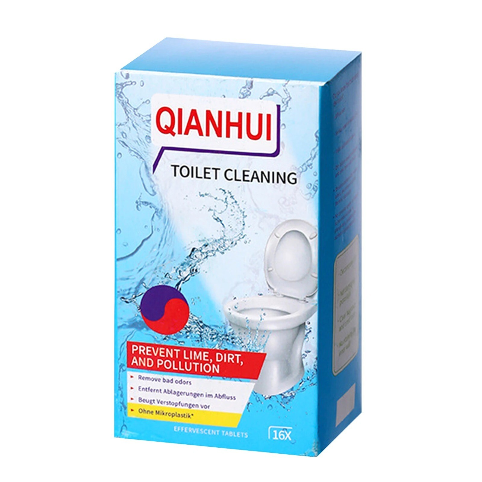 Powerful Toilet Cleaner for Descaling Deodorizing Long Lasting Effect Toilet Deo