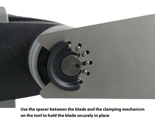 Juego De 10+1 Hojas Para Multiherramienta Oscilante - Compatible Con MM40, MM45, Sistema Bloqueo Rápido