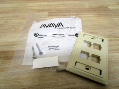 Avaya 108168550 Face Plate Outlet (Pack of 6)