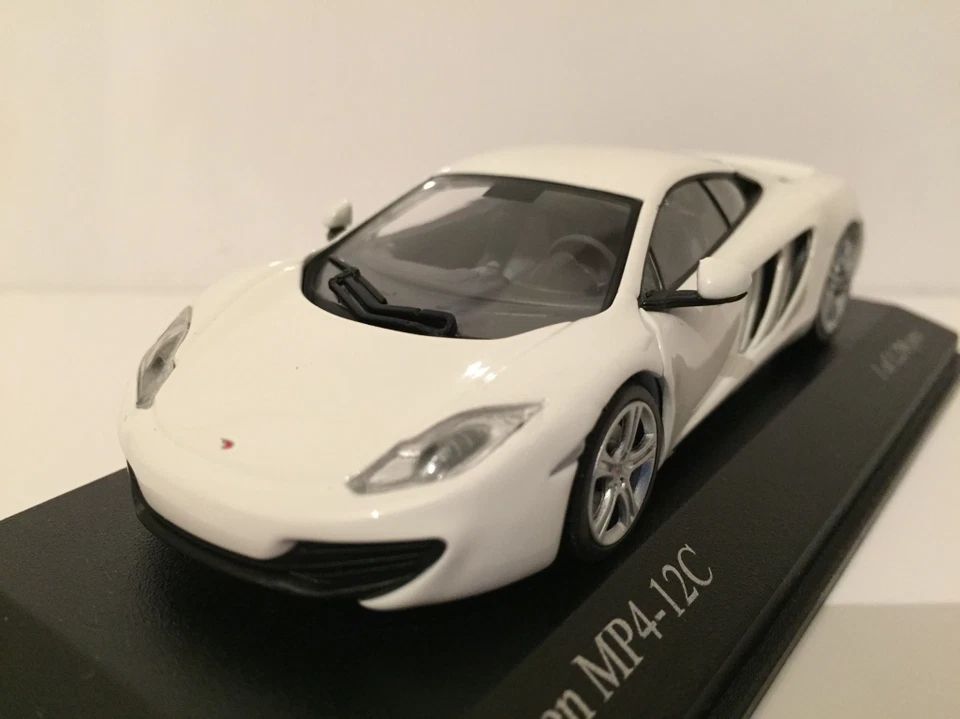 Minichamps 530133021 Mclaren MP4-12C 2011 Bianco Nuovo Edizione Limitata - Immagine 4 di 4