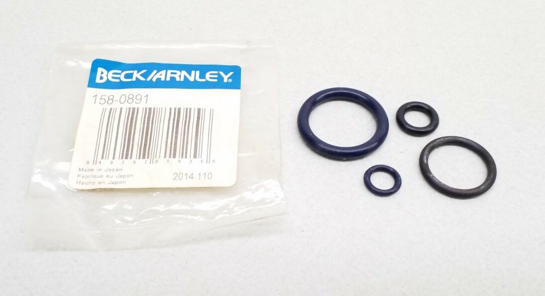 158-0891 Beck/Arnley 1580891 Fuel Injector O-Ring Kit - Direct Fit