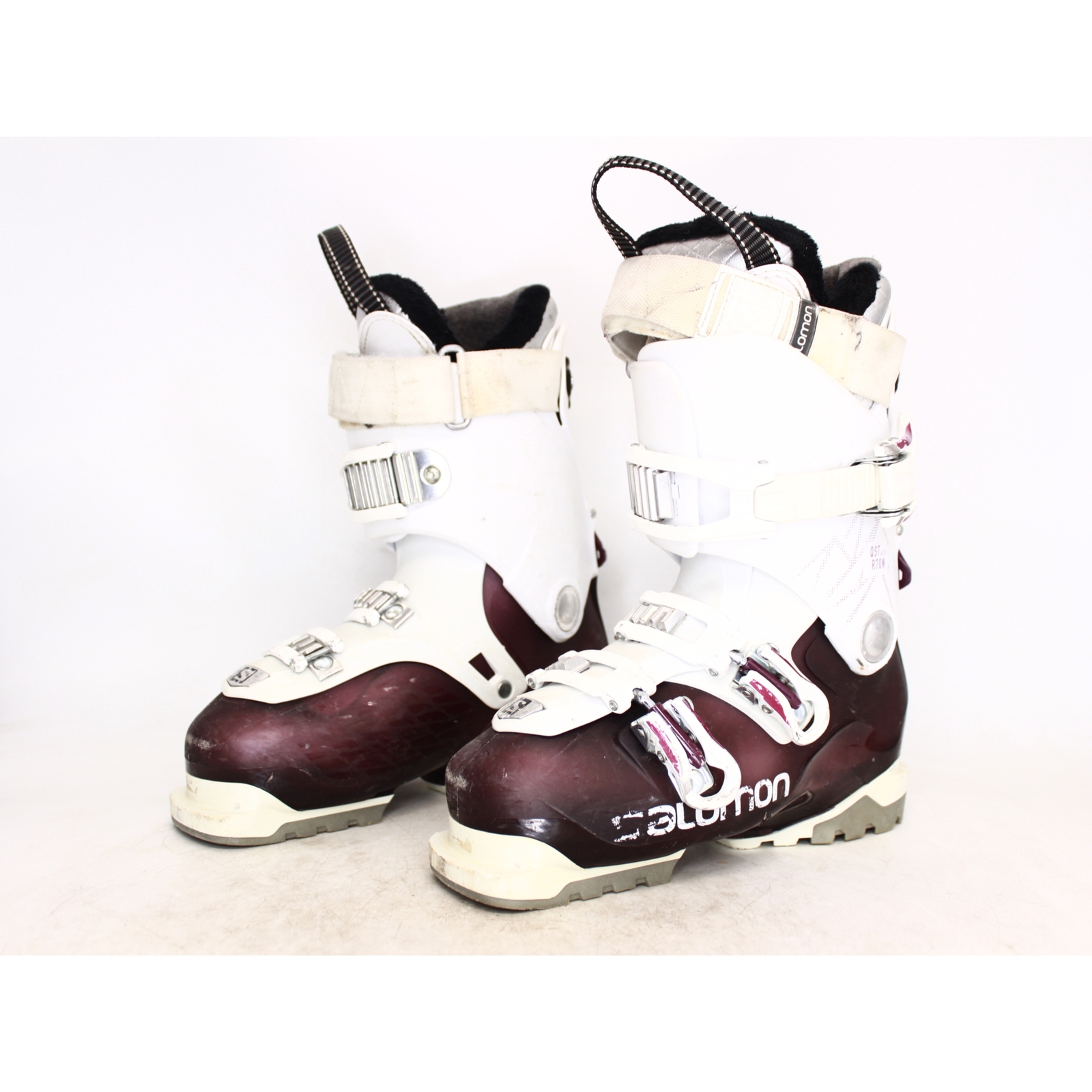 Scarponi da sci donna Salomon QST Access R70 taglia 6 5 Mondo 23 5 usati