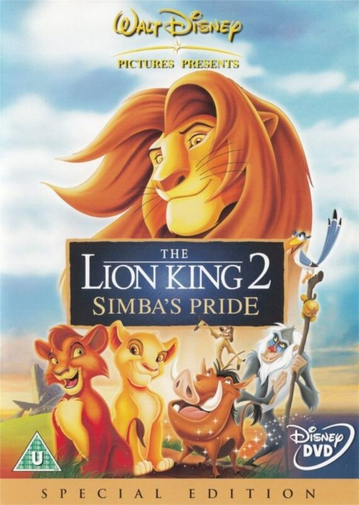 The Lion King 2 - Simba's Pride DVD FREE SHIPPING