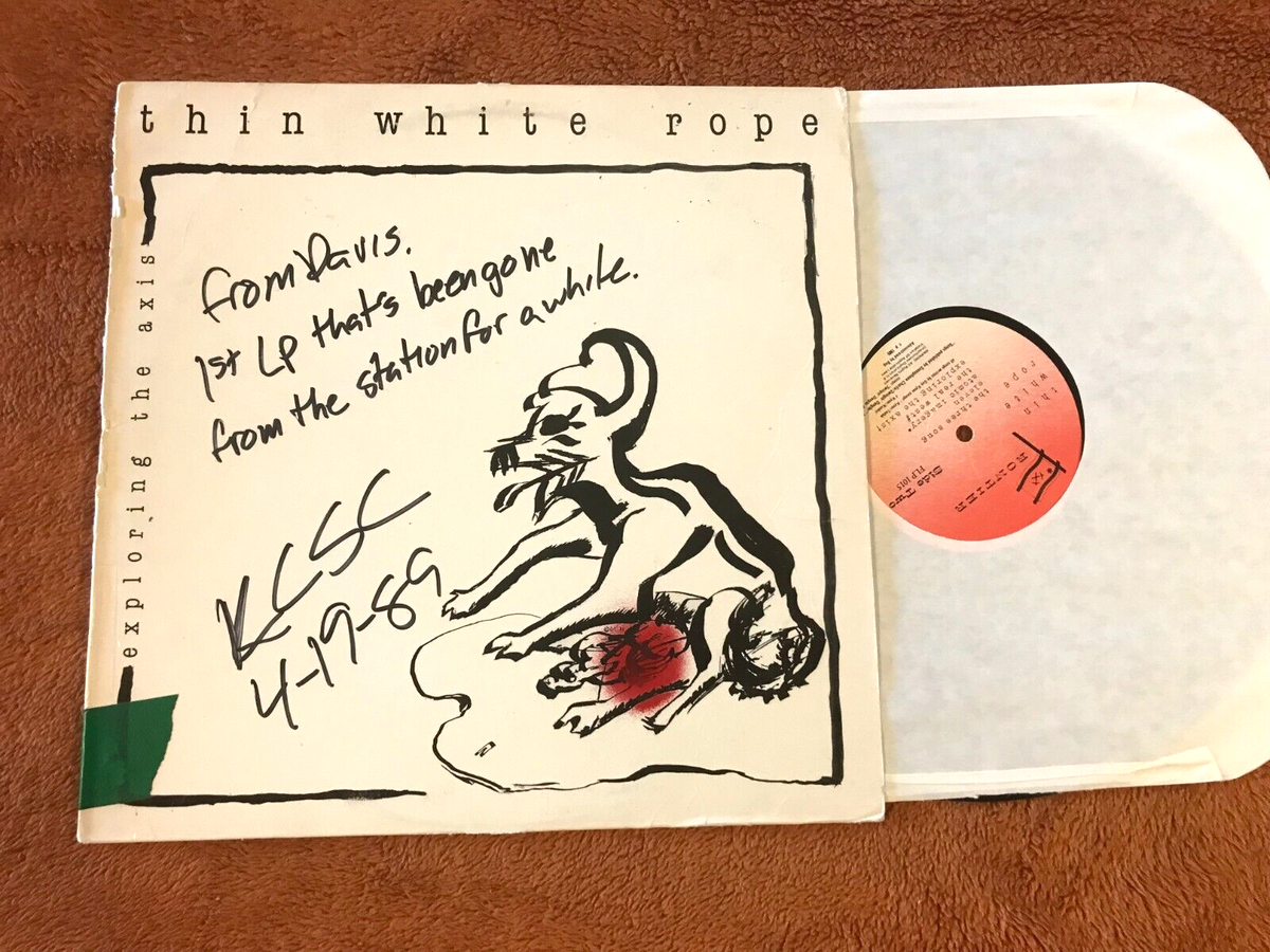 EXPLORING THE AXIS THIN WHITE ROPE 1985 VINYL LP FRONTIER