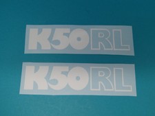 Hercules K 50 RL Seitendeckel Sticker Schriftzug Dekor Aufkleber Bj.1977-80