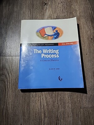 The Writing Process  A Concise Rhetoric John M.Lannon Paperback  Special Ed