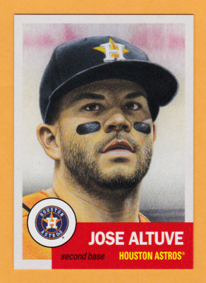 Jose Altuve Houston Astros 2018 Topps 1953 Living Set 16 Week 6
